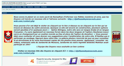 Desktop Screenshot of djelfadoyensscouts.forumcrea.com