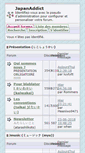 Mobile Screenshot of japanaddict.forumcrea.com