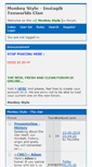 Mobile Screenshot of monkeystyle.forumcrea.com