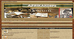 Desktop Screenshot of afrikakorps.forumcrea.com