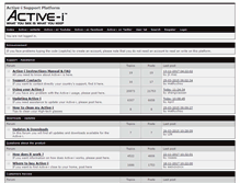 Tablet Screenshot of activei.forumcrea.com