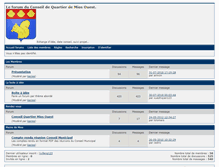 Tablet Screenshot of miosouest.forumcrea.com