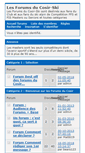 Mobile Screenshot of cosir.forumcrea.com