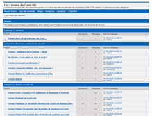Tablet Screenshot of cosir.forumcrea.com