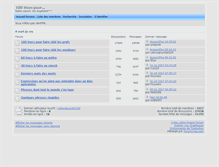Tablet Screenshot of 100trucspour.forumcrea.com