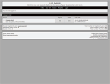 Tablet Screenshot of lkdforum.forumcrea.com